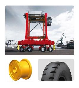 Titan Vijf Delen Middelzware Wielvelg Voor Kranen Nieuwe Staat Bouwmachines Onderdelen Voor Reparatiewerkplaatsen Fabricage - Product Image 6