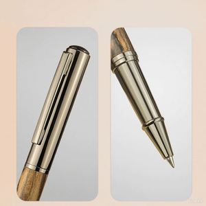 High Quality Eco-Friendly Solid Wood Ballpoint <b>Pen</b> Customized Logo High Grade Wooden Fountain <b>Pen</b> Holder Popular Business Gift - Product Image 4