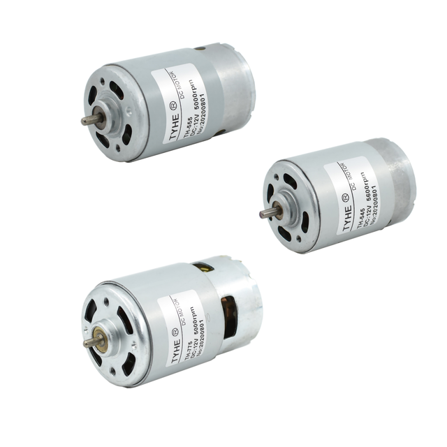 TYHE Micro Rs 540 545 565 Micro 12v 24v Low Power 10w Small Torque 15mnm High Speed 15000rpm Brush DC Gear Motor with Ce Rohs