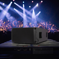Haut-parleur double 10 pouces pour l'extérieur Line Array Enceintes de scène de concert Enceintes passives pour conférences et bars