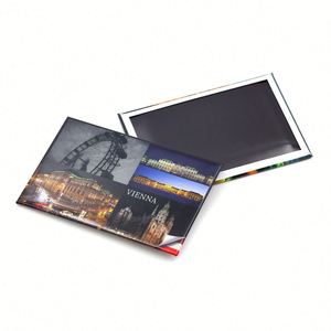 Best Selling Custom Printing Refrigerator Tourist Scenery Photo Souvenir Customized Tin <b>Fridge</b> Magnets - Product Image 4