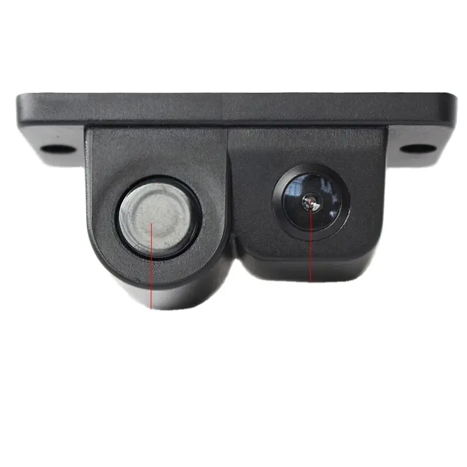 Pix-Link 2in1 Lcd-Display Auto Reverse Back-Up Radar Geluid Alert Video Parking Sensor Camera Met Nachtzicht Auto Achteruitkijkcamera