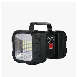 <b>Led</b> <b>Rechargeable</b> <b>Work</b> Lantern 35844 L2 Chips High Power Searchlight Emergency Handheld With Handle And Warning <b>Light</b> - Product Image 4