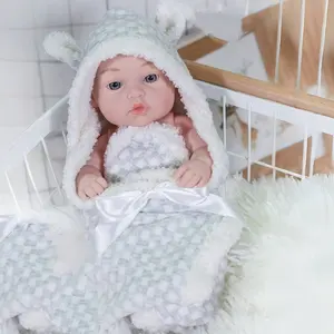 210-3 12 pollici rinascita ad alta simulazione realistica neonato finzione gioco per tutto il corpo bambino realistico in Silicone ragazze bambole rinate