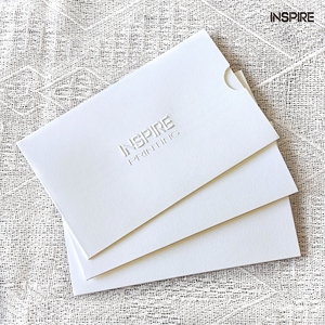 Buste <span class=keywords><strong>Personalizzate</strong></span> con Logo in Rilievo, Buste per Biglietti Regalo, Buste per Documenti Aziendali con Stampa a Caldo - Product Image 5