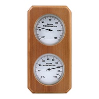 Alphasauna Termometer Sauna, Aksesoris Sauna Kayu Digital
