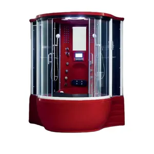steam shower room shower cabin with whirlpool hot tub spa Hydro massage bathtub