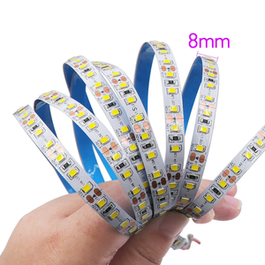Striscia LED flessibile SMD 2835 da 120 LED/M, DC12V, ad alta luminosità, per illuminazione interna fai-da-te, per camera, cucina, armadi, decorazioni per feste. - Product Image 4