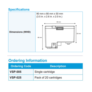 Cartouche filtrante Host VSP-005, filtre intégré de remplacement - Product Image 2
