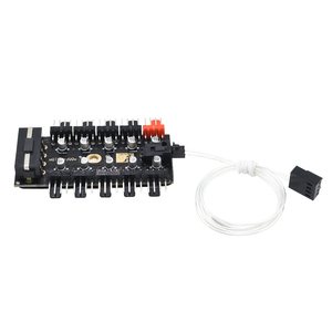 TISHRIC-<span class=keywords><strong>Hub</strong></span> de ventilateur de mise à niveau, 4Pin/SATA, adaptateur <span class=keywords><strong>Molex</strong></span>, ventilateur de refroidissement, répartiteur de canaux, 4PIN/Sata - Product Image 5