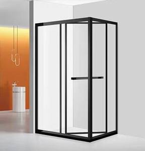 מתחם מקלחת מרובע עם דלת החלקה פנימית - Product Image 6