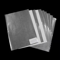 Papier d'aluminium fin spécial, revêtement PE simple face, impression en héliogravure, compatible, recyclable, personnalisable pour cadeaux et artisanat