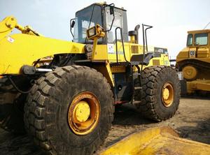 Chargeur sur pneus Komatsu WA470-3 d'occasion de haute qualité Tracteur chargeur d'occasion de marque japonaise Pompe à moteur nominale de 5 tonnes incluse - Product Image 2