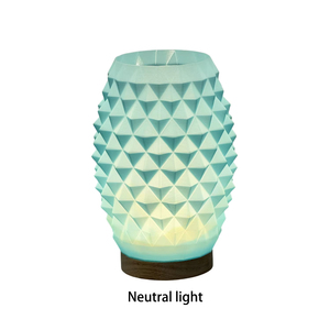 Lampe de table moderne ANTINSKY avec base en bois, trois températures de couleur réglables, commande tactile, technologie de moulage pour salon - Product Image 3