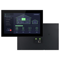 Sakelar Dinding Android Open Frame 14'' Resolusi 1920*1080 Lampu Warna Terintegrasi Layar Sentuh