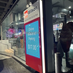 Wifi 4G USB <span class=keywords><strong>RJ45</strong></span> phía trước truy cập mô-đun tủ đầy đủ màu sắc video đường đậu xe giao thông Màn hình LED Totem EMC VMS Bảng hiển thị dấu hiệu - Product Image 4