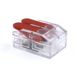 Connecteur de bornier à ressort à <span class=keywords><strong>2</strong></span> voies -412 10AWG 40A 450V IP50 en nylon - Product Image 2