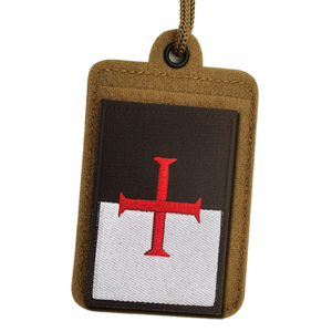 Bordado táctico al aire libre táctico cristiano cruzado tela hombro chaquetas coser apliques pegatina parche mochila DIY coser - Product Image 2