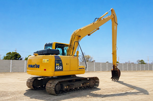 Excavatrice Komatsu PC130 à long bras en stock, adaptée au dragage et au défrichement de pentes, mini-excavatrice de 13 tonnes - Product Image 4