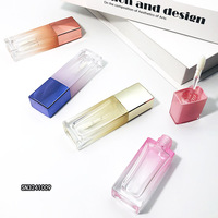 Rectangle Forme Coeur Baguette Brosse Lipgloss Conteneur Cosmétique Paquet Vide Lipgloss cas 10ml Capacité Brillant À Lèvres Tube