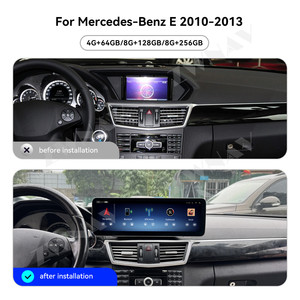 ZWNAV Système intelligent Android 15 de 14,9 pouces pour <span class=keywords><strong>Mercedes</strong></span> Benz Classe E 2010-2013 GPS Navi <span class=keywords><strong>Autoradio</strong></span> CarPlay sans fil Unité principale - Product Image 3