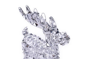 Elegant Sparkling Sequin Standing <b>Reindeer</b> Christmas Ornament Plastic/Metal Material Treesmas Brand for Festive Home <b>Outdoor</b> - Product Image 6