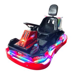 Voiture tamponneuse électrique pour enfants, jouet sûr à piles avec télécommande LED, pour usage intérieur et extérieur, idéale pour parcs d'attractions - Product Image 5