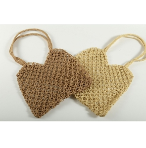 2023 femmes Style bohème tissé à la main sac de plage paille naturelle avec gland broderie fermeture ouverte deux poignées Spot sac à main - Product Image 1