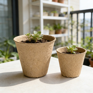 Macetas Desechables para Vivero al por Mayor, Cuadradas y Redondas de 6cm y 8cm, Bandejas de Pulpa de Alta Capacidad de 12 Celdas con Orificios para Germinación de Semillas - Product Image 6
