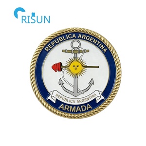 Recuerdos Personalizados, <span class=keywords><strong>Mapa</strong></span> de Argentina con la Bandera Argentina, Medallón Conmemorativo de las Fuerzas Armadas, Monedas Conmemorativas, Moneda de Desafío Personalizada de Argentina - Product Image 3