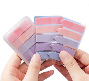 แท็บโน้ตแบบติดได้ Hengxin China Page Markers, แท็บอินเด็กซ์สีสันสดใส, กระดาษโน้ตแบบติดได้เรืองแสง - Product Image 1