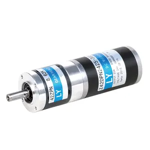 Çin fabrika dc Motor planet şanzıman ile planet DİŞLİ Motor 60w 12V 72mm boyutu fırçalanmış