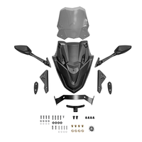 Vente directe usine – Pièces de modification en acier inoxydable : pare-chocs, dossier, pare-brise, repose-pieds, porte-bagages arrière pour moto NMAX155