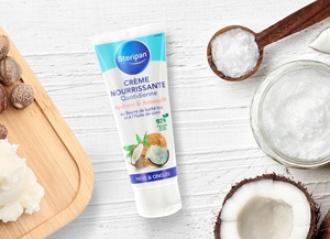 Crème nourrissante quotidienne d'origine naturelle 75 ml, crème au beurre de karité et à la noix de coco, crème hydratante naturelle pour le corps, crème pour les pieds - Product Image 3