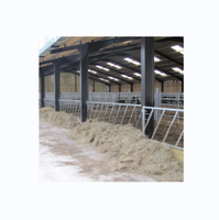Chine Structure en acier préfabriquée Construction maison abri d'auto chenil pour chien entrepôt de ferme isolé grange à foin stockage ferme urbaine