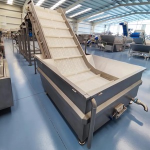 Fabrika Çıkışlı Gıda Sınıfı Modüler Bantlı Konveyör, Meyve ve Sebzeler için Su Damlama Tepsisi ile Düz Üstlü Düz Konveyör - Product Image 6