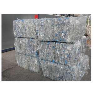 Copos de PET Reciclado de Color Azul Mixto de Primera Calidad, Grado Alimenticio, Gránulos de Plástico PET PCR Renovable para Inyección - Product Image 5