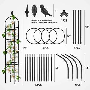 Treillis Modulaire pour Plantes Grimpantes : Support de Jardin pour Roses, Fleurs et Légumes – Vente en Gros - Product Image 3