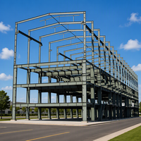 Bâtiments en acier préfabriqués de 10 000 m² pour entrepôts, hangars et locaux de travail extérieurs en métal