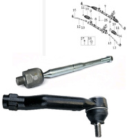 Pièces de direction automobile : Rotule de biellette de direction interne de crémaillère, pièce de rechange d'origine pour Chery Jetour X70 PLUS X90 F08-3401310FD