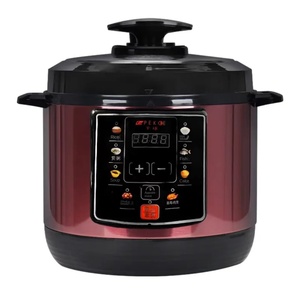 Mini cuiseur à riz 1,2 L, 1000 W, AC220-240V, contrôle numérique, boîtier en acier inoxydable, revêtement antiadhésif, protection contre la surchauffe, 5 en 1 - Product Image 2