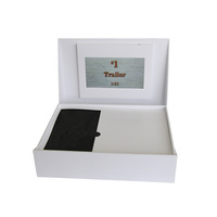 Carte vidéo personnalisée avec écran LCD, boîte d'invitation de 7 pouces, boîte vidéo cadeau