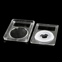 Pièce de monnaie en or de 1 OZ à relief ultra élevé en forme de feuille d'érable, certifiée PCGS, collection élite, support sécurisé avec zone de signature