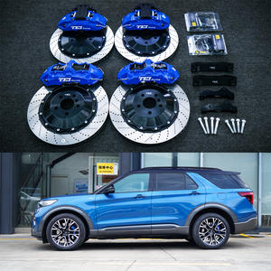 S60-Plus avant 6 pistons et P4-Explore arrière 4 pistons avec système de freinage automatique BBK pour jante de voiture Ford Explore <span class=keywords><strong>20</strong></span> pouces - Product Image 2