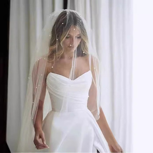 Forest Themed Light Wedding Dress Halter Chiffon Sheath White Burgundy Natural Waistline 2026 Spring Outdoor Photography Gown - Product Image 3
