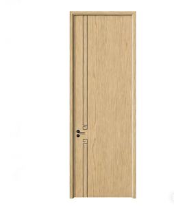 <span class=keywords><strong>Porte</strong></span> intérieure japonaise style Wabi-Sabi Senji en MDF, design minimaliste, texture bois, idéale pour hôtels et appartements - Product Image 1