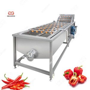 อุปกรณ์ตัดเครื่องทําความสะอาดพริกอัตโนมัติเชิงพาณิชย์เครื่องซักผ้าแตงกวาพริก - Product Image 2