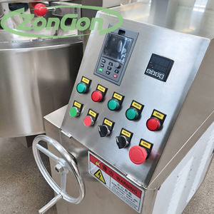 ซอสซอสมะเขือเทศกึ่งอัตโนมัติเต็มรูปแบบความจุขนาดใหญ่ให้ความร้อนด้วยไอน้ำแก๊สไฟฟ้ากระทะทำอาหารแบบดาวเคราะห์ - Product Image 4