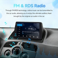 Lecteur DVD de voiture Android Rhythm 9 pouces, écran tactile IPS, GPS, Carplay, BT, installation facile pour Renault Kangoo 2009-2018