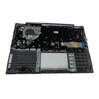 Keyboard Laptop Kompatibel untuk Dell Latitude 3410 E3410 0VITW6 V1TW6 BR Versi Backlighting Hitam Palmrest Dengan Keyboard